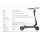 Trottinette électrique VSETT 10 APEX, batterie amovible, double moteur