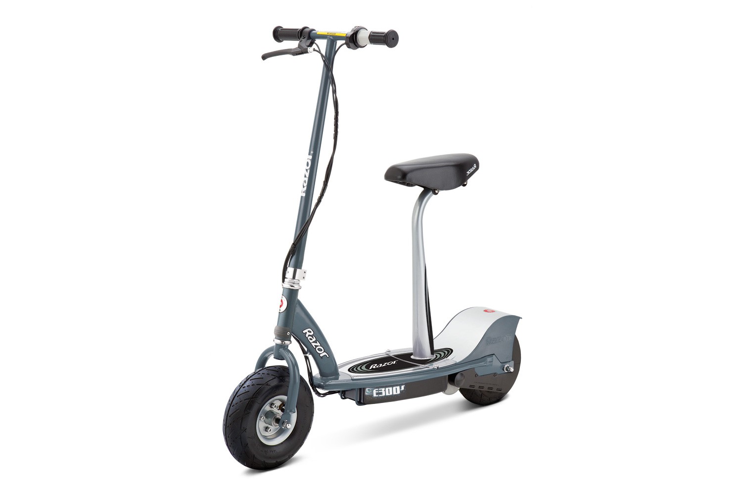 Razor - 13113612 - Vélo et Véhicule pour Enfant - Patinette Electrique E300  - Argent - Silver